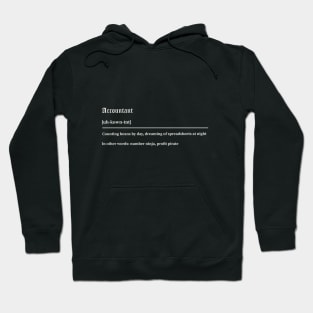 Funny Accounting Terminology Hoodie